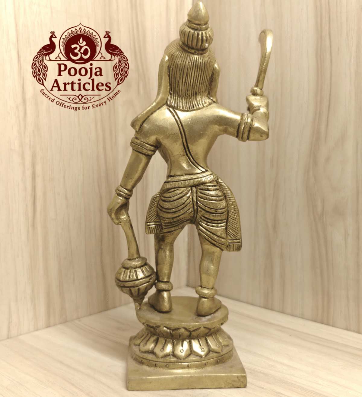 Divine Karuppasamy Vigraham Online – 1.8 kg, 9 Inch – Powerful Bronze Idol for Protection & Spiritual Strength