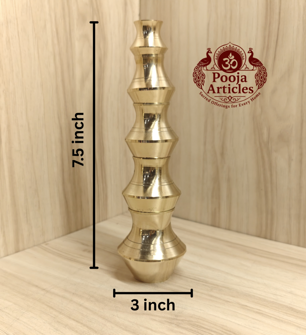 Kubera Kudam Set of 5 – 5 Pot Set Size 3 (130g, 7.5x3 Inches) | Gubera Panai/Kalash/Matki Set For Wealth & Divine Energy