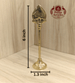 Magnificent Vel Stand 6 Inch – A Sacred Must-Have for Your Pooja Room
