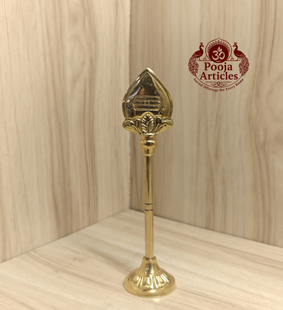 Magnificent Vel Stand 6 Inch – A Sacred Must-Have for Your Pooja Room