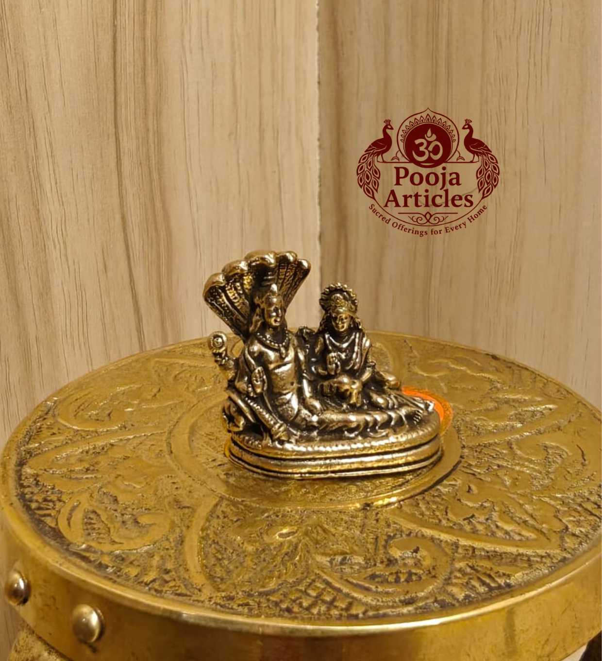 Buy Rare Miniature Brass Vishnu Lakshmi Idol – 25 g, 1" Handcrafted Divine Duo Idol for Pooja & Blessings Buy Rare Miniature Brass Vishnu Lakshmi Idol – 25 g, 1" Handcrafted Divine Duo Idol for Pooja & Blessings