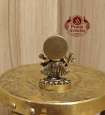 Miniature Ganesh Murti – 23g, 1.3″ Powerful Handcrafted Lord Ganesha Idol for Home, Temple & Return Gifts