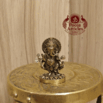 Miniature Ganesh Murti – 23g, 1.3″ Powerful Handcrafted Lord Ganesha Idol for Home, Temple & Return Gifts
