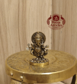 Miniature Ganesh Murti – 23g, 1.3″ Powerful Handcrafted Lord Ganesha Idol for Home, Temple & Return Gifts