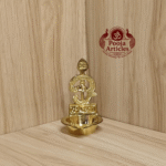 Om Vilakku (60g, 3.8 x 2.2 x 2.6 Inches) – Divine Brass Diya for Positive Energy and Pooja Rituals