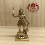Powerful Karuppasamy Statue – 530g, 5.5 Inch for Protection & Devotion | poojaarticles.com