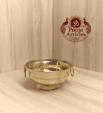 Pure Brass Urli Bowl – Size 1 (70g, 4.2") | Buy Handcrafted Decor for Pooja & Home