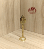 Transform Your Pooja Space with This Stunning Vel Stand 4 Inch – A Sacred Masterpiece of Devotion