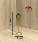 Transform Your Pooja Space with This Stunning Vel Stand 4 Inch – A Sacred Masterpiece of Devotion