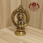 Buy Brass Ayyappan Statue 270g, 3.6"– Handcrafted Spiritual Idol For Home Puja