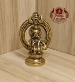 Buy Brass Ayyappan Statue 270g, 3.6"– Handcrafted Spiritual Idol For Home Puja