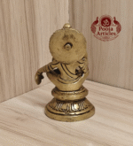 Buy Brass Ayyappan Statue 380g, 3" – Handcrafted Spiritual Idol For Home Puja