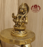 Buy Brass Ayyappan Swami Statue 200g, 2.5" – Handcrafted Spiritual Idol For Puja