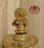 Buy Brass Ayyappan Swami Statue 200g, 2.5" – Handcrafted Spiritual Idol For Puja