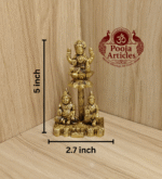 Buy Brass Lakshmi Kubera Statue 480g, 5" – Prosperity Kubera Lakshmi Idol For Wealth