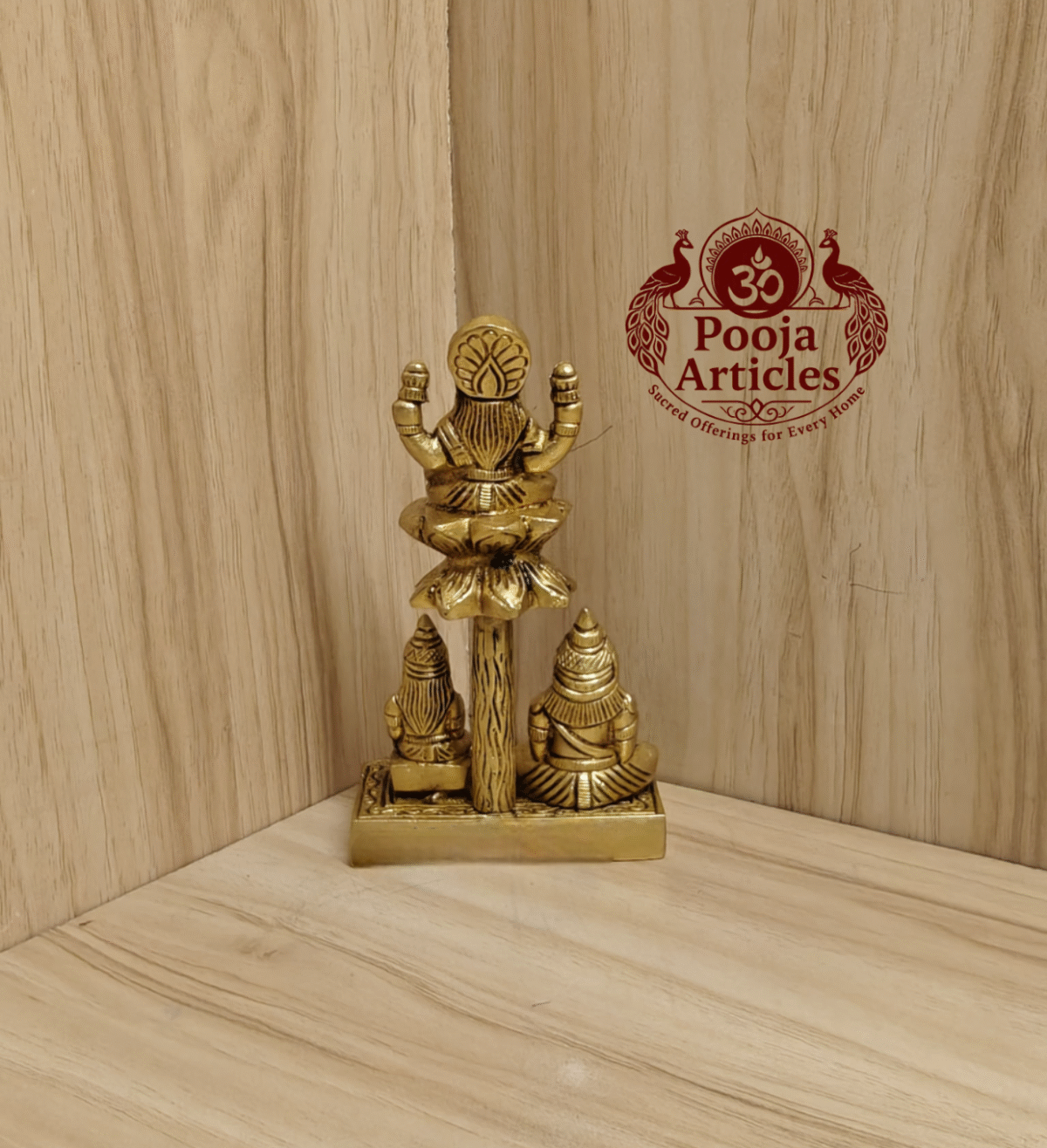 Buy Brass Lakshmi Kubera Statue 480g, 5" – Prosperity Kubera Lakshmi Idol For Wealth