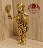 Buy Brass Yogi Ramsuratkumar Statue | Visiri Saamiyar – 500g, 5" Handmade Puja Idol Online For Pooja & Home Use