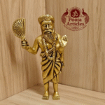 Buy Brass Yogi Ramsuratkumar Statue | Visiri Saamiyar – 500g, 5" Handmade Puja Idol Online For Pooja & Home Use