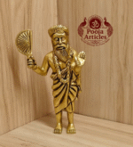 Buy Brass Yogi Ramsuratkumar Statue | Visiri Saamiyar – 500g, 5" Handmade Puja Idol Online For Pooja & Home Use