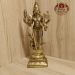 Buy Brass Murugan Idol – 2.370 kg, 10" Handcrafted Solid Brass Murugan Statue for Home Temple and Pooja