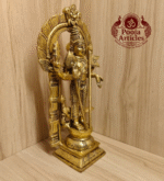 Buy Brass Thiruvachi Murugan Statue 3.100 kg – 11.5″ Solid Brass Lord Murugan Idol for Home Pooja - Image 3