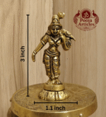 Buy Brass Andal Idol 90 g, 3″ – Premium Andal Statue for Pooja & Home Temple