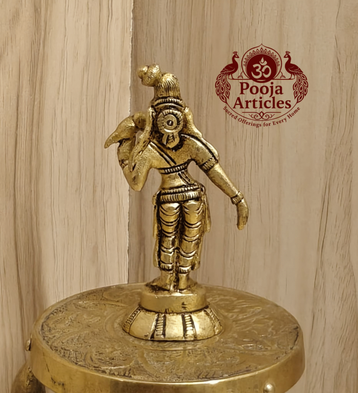 Buy Brass Andal Idol 90 g, 3″ – Premium Andal Statue for Pooja & Home Temple