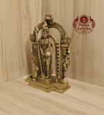 Buy Brass Lord Murugan Statue – 2.010 kg, 8.2" Pure Brass Murugan Idol for Home Pooja