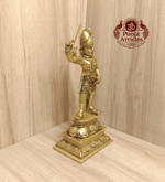 Buy Brass Madurai Veeran Statue 2.170 Kg, 10″ | Divine Protector Idol for Home & Temple
