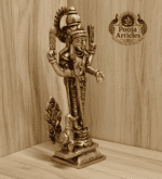 Buy Brass Murugan Statue – 580 g, 6.2″ Divine Brass Murugan Idol For Puja