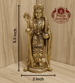 Buy Brass Murugan Statue 700 g, 5.5″ – Divine Brass Murugan Idol for Home Pooja & Gifting
