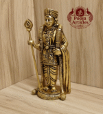 Buy Brass Murugan Statue 700 g, 5.5″ – Divine Brass Murugan Idol for Home Pooja & Gifting
