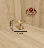 Buy Brass Poona Deep 30g, 2" – Divine Traditional Oil Lamp For Lighting