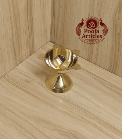 Buy Brass Poona Deep 60g, 2.7" – Divine Traditional Oil Lamp For Lighting
