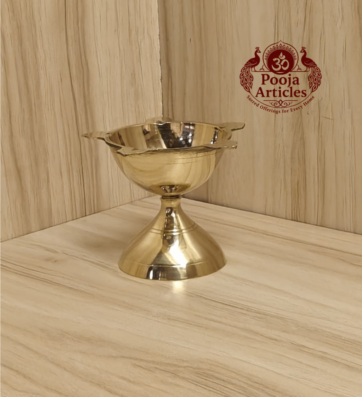 Buy Brass Poona Deep 60g, 2.7" – Divine Traditional Oil Lamp For Lighting