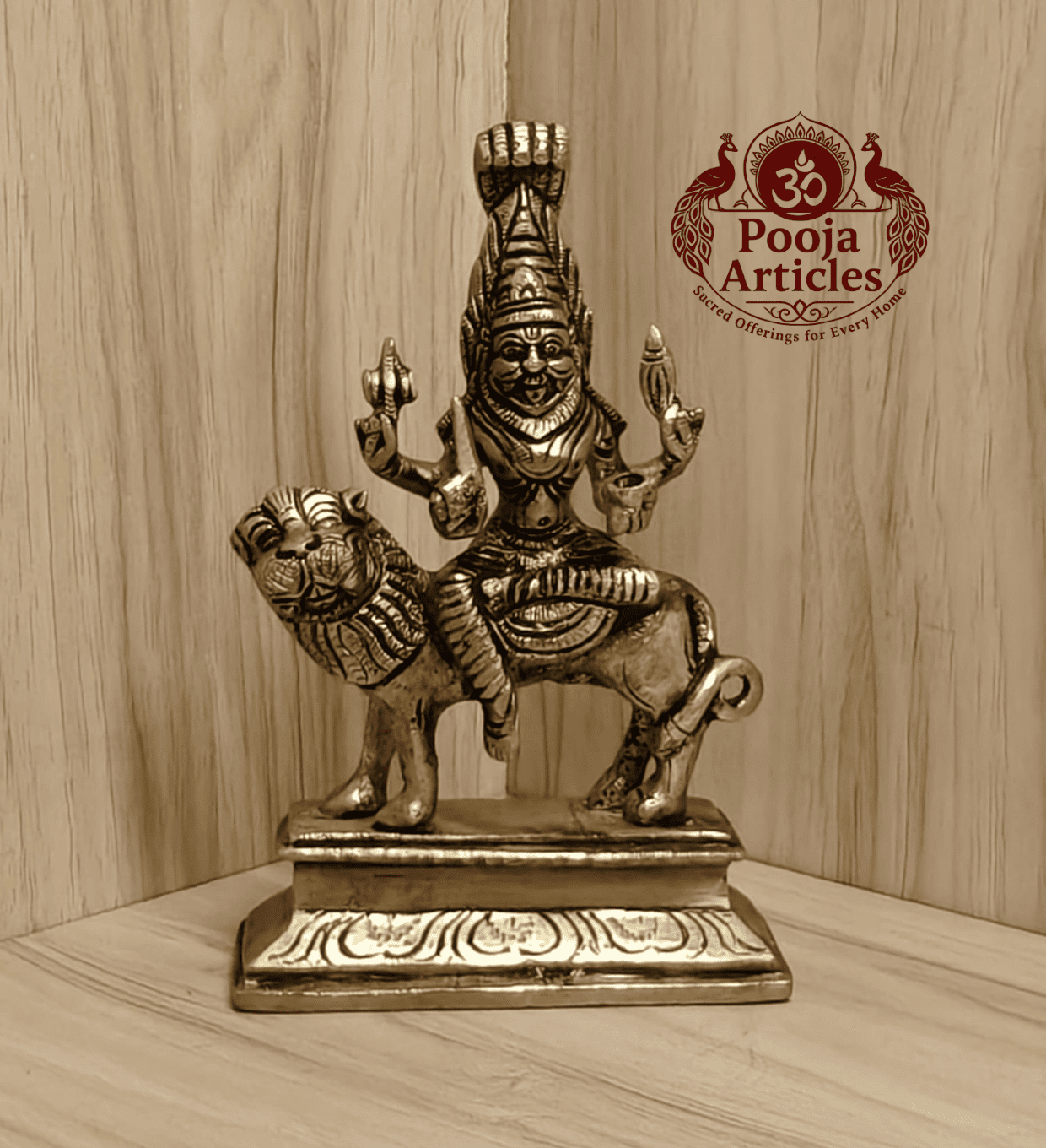 Buy Brass Pratyangira Devi Statue – 900g, 6.2" Divine Brass Pratyangira Devi Idol for Home Temple and Pooja Buy Brass Pratyangira Devi Statue – 900g, 6.2" Divine Brass Pratyangira Devi Idol for Home Temple and Pooja