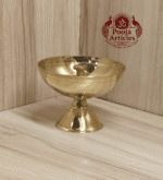 Buy Brass Pyali Deep 65 g, 2.9" – Solid Brass Oil Lamp For Puja | PoojaArticles.com