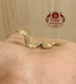 Buy Brass Snake Miniature – 10 g, 0.6″ | Divine Cobra Figurine for Pooja