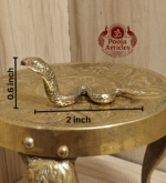 Buy Brass Snake Miniature – 10 g, 0.6″ | Divine Cobra Figurine for Pooja