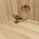 Buy Brass Sparrow Idol 230 g, 2.5" – Elegant Brass Sparrow Idol for Home Temple & Décor