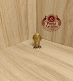 Buy Brass Sparrow Idol 230 g, 2.5" – Elegant Brass Sparrow Idol for Home Temple & Décor