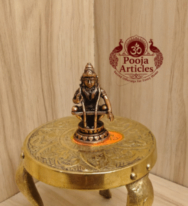 Buy Copper Ayyappan Statue – 50 g, 2" Mini Copper Ayyappan Idol for Home Temple 8 Buy Copper Ayyappan Statue – 50 g, 2" Mini Copper Ayyappan Idol for Home Temple