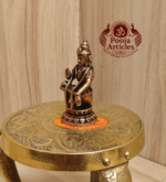 Buy Copper Ayyappan Statue – 50 g, 2" Mini Copper Ayyappan Idol for Home Temple