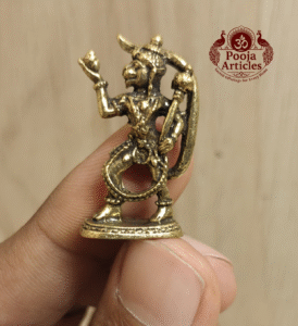Buy Miniature Brass Hanuman Statue – 10 g, 1.5″ Divine Brass Hanuman Murti for Pooja 5 Buy Miniature Brass Hanuman Statue – 10 g, 1.5″ Divine Brass Hanuman Murti for Pooja