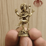 Buy Miniature Brass Nataraja – 15 g, 1.8″ Divine Natraj Statue For Pooja