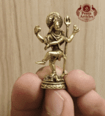 Buy Miniature Brass Nataraja – 15 g, 1.8″ Divine Natraj Statue For Pooja