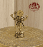Buy Miniature Brass Nataraja – 15 g, 1.8″ Divine Natraj Statue For Pooja
