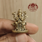 Buy Miniature Ganesh Idol – 20 g, 1.2″ Miniature Ganesh Murti Online at PoojaArticles.com