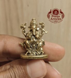 Buy Miniature Ganesh Idol – 20 g, 1.2″ Miniature Ganesh Murti Online at PoojaArticles.com 15 Buy Miniature Ganesh Idol – 20 g, 1.2″ Miniature Ganesh Murti Online at PoojaArticles.com