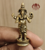 Buy Miniature Standing Ganesh Idol – 20 g, 1.6" Miniature Ganesh Murti for Home Pooja